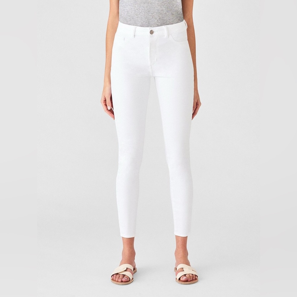 DL1961 Farrow High Rise Skinny Porcelain Jeans